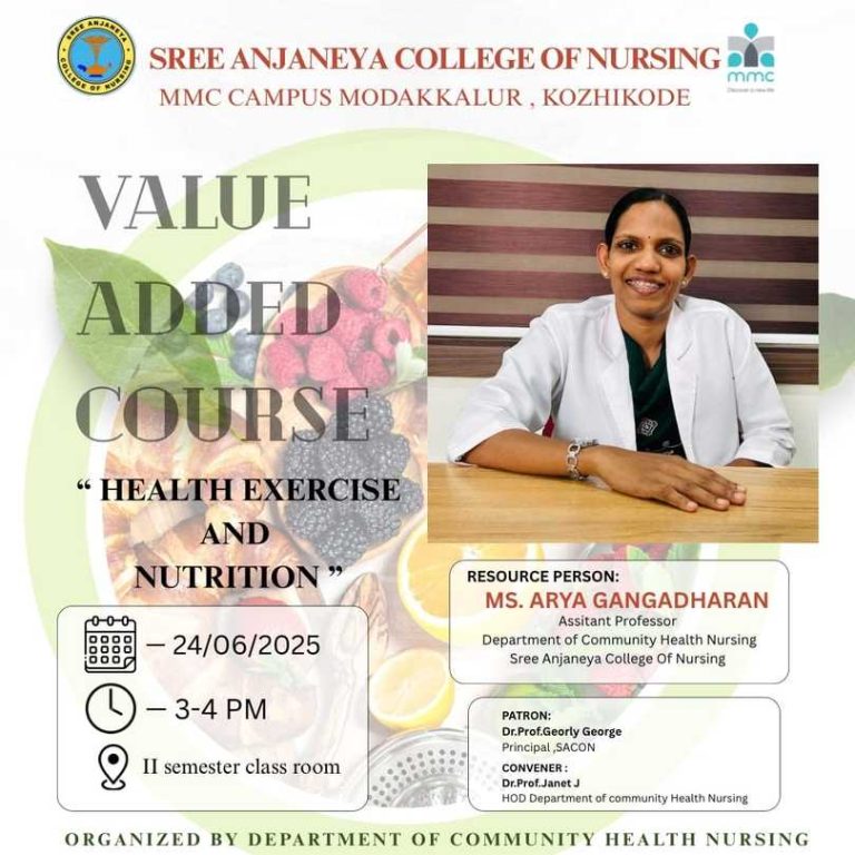 Value added Courses – Sree Anjaneya College of Nursing