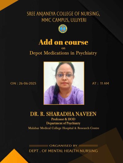 Add on Course on Depot Medications in Psychiatry