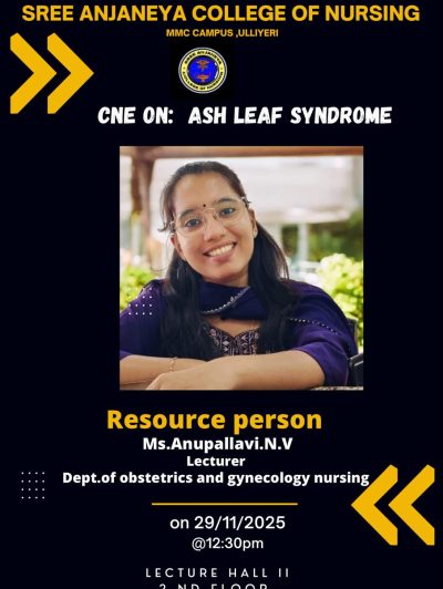 CNE on ASH LEAF SYNDROME