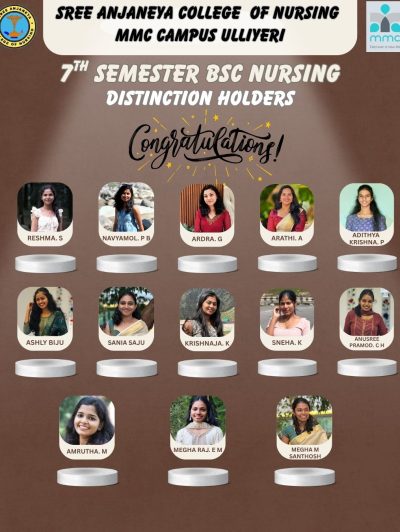 Congratulations to Distinction Holders