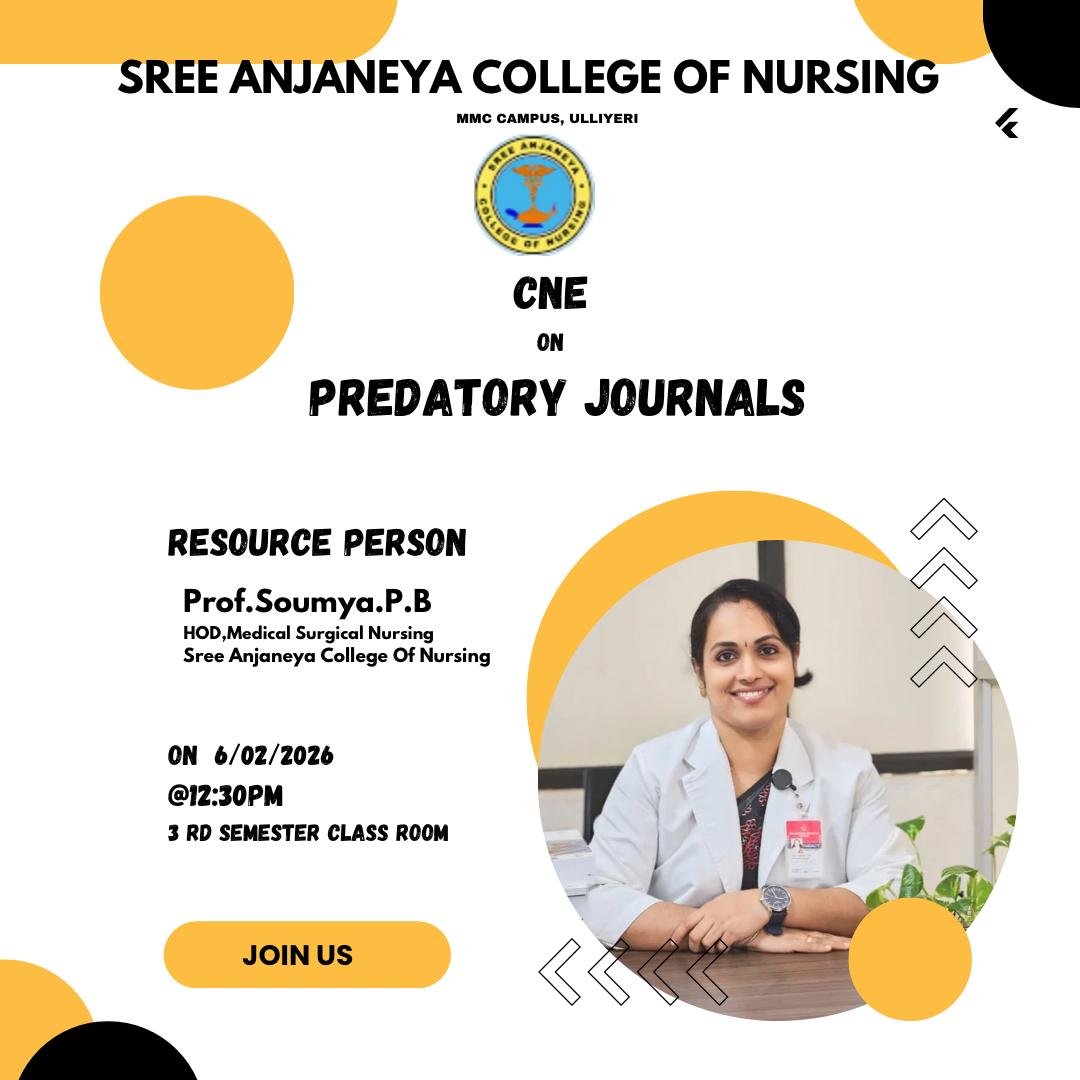 CNE on PREDATORY JOURNALS