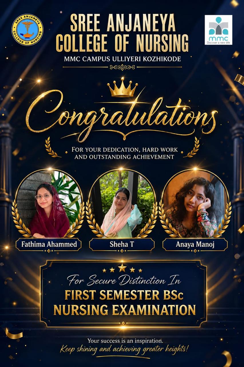 Heartiest Congratulations to our First-Sem B.Sc. Nursing Students